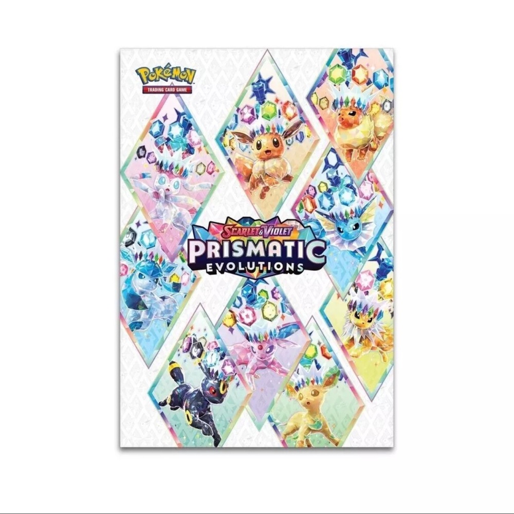 Pokemon Prismatic Evolutions Poster - POSTER ONLY